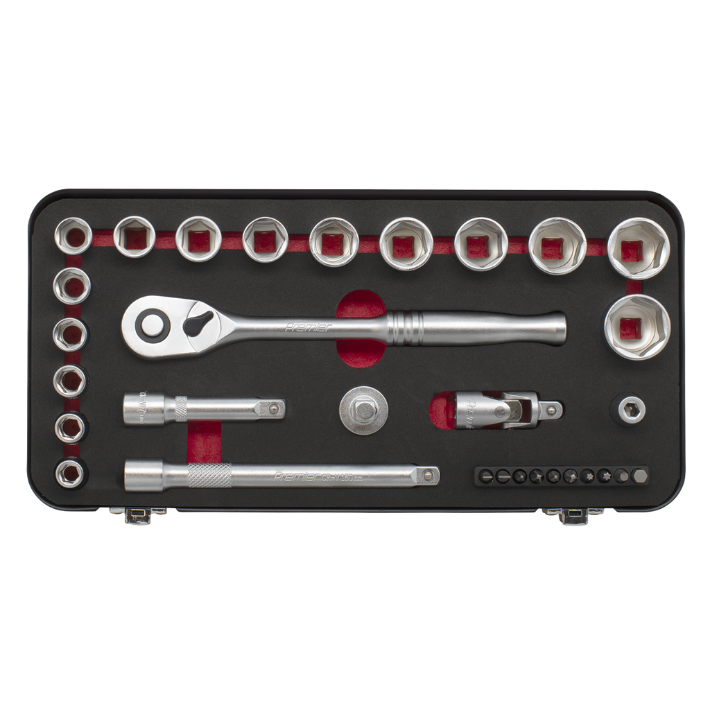 Socket Set 3/8"Sq Drive 31pc AK7921