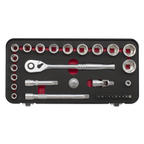 Socket Set 3/8"Sq Drive 31pc AK7921