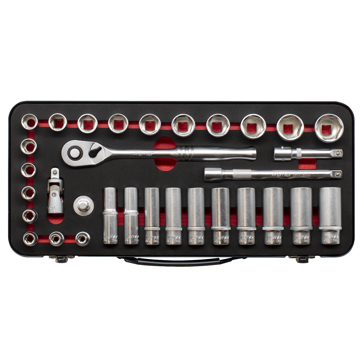 Socket Set 3/8"Sq Drive 32pc AK7922
