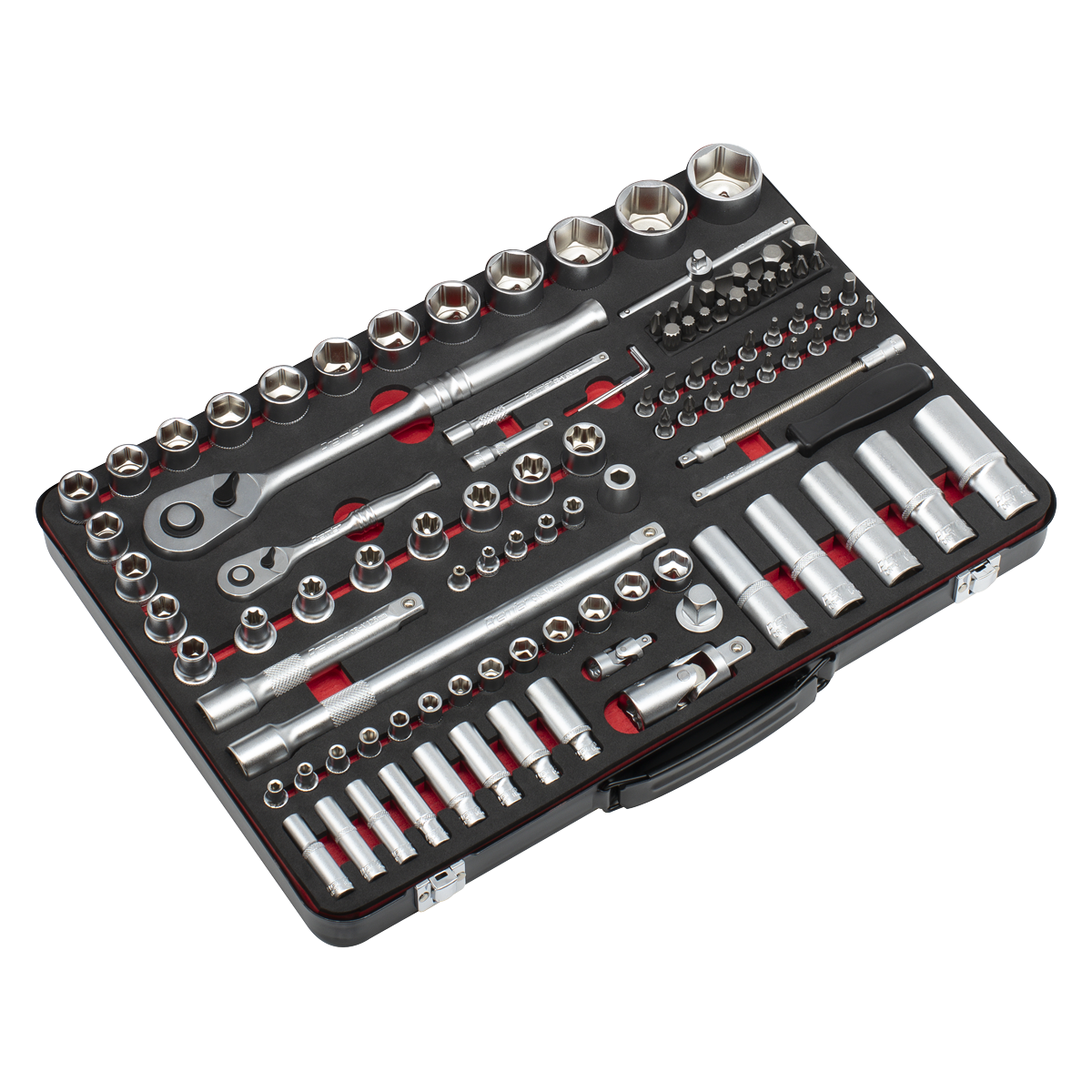 Socket Set 1/4" & 1/2"Sq Drive 108pc AK7926