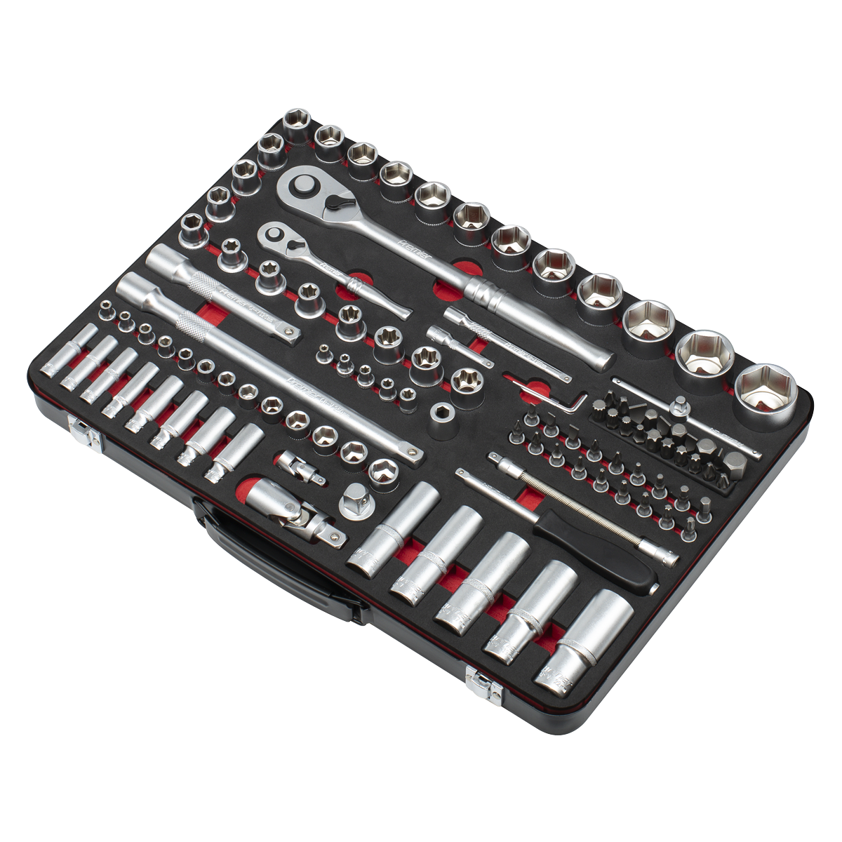 Socket Set 1/4" & 1/2"Sq Drive 108pc AK7926