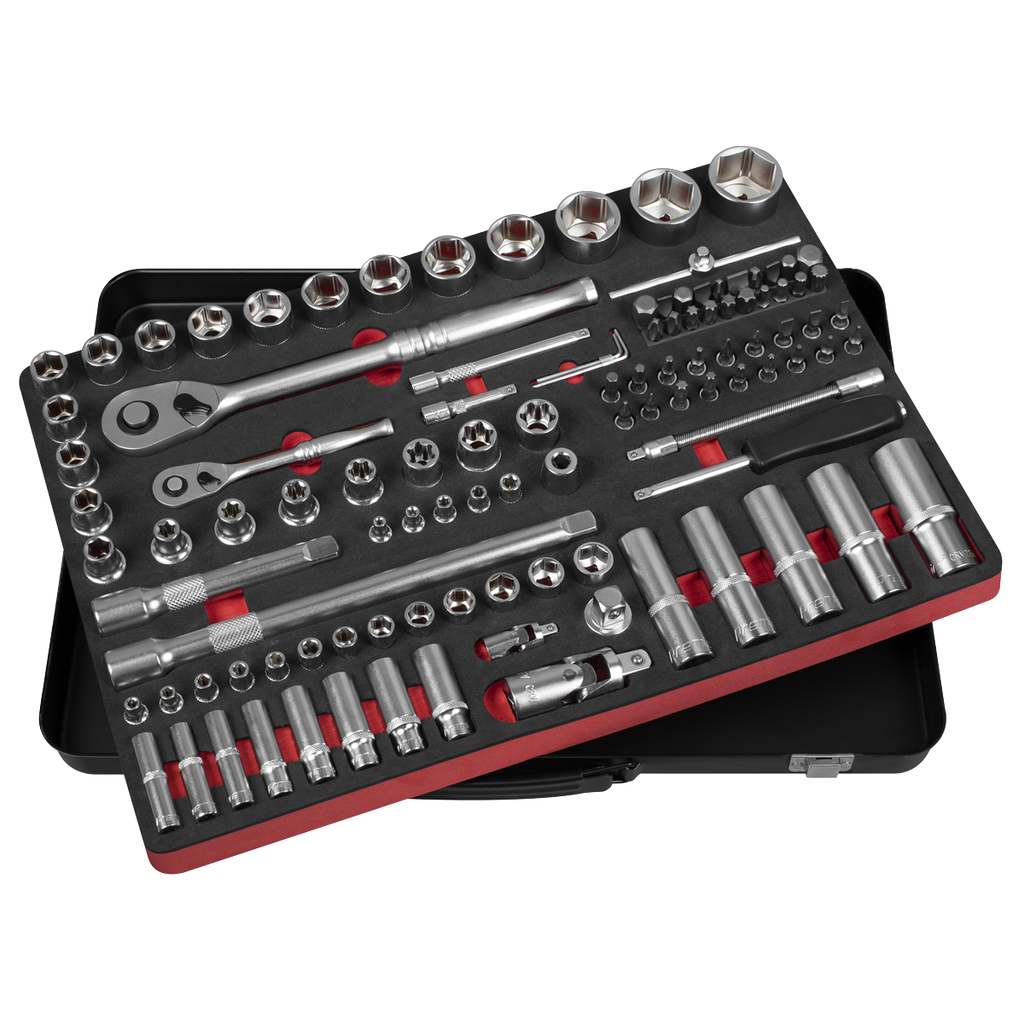 Socket Set 1/4" & 1/2"Sq Drive 108pc AK7926