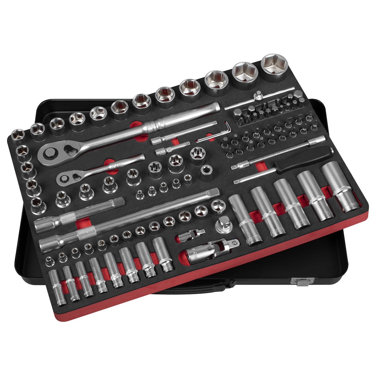 Socket Set 1/4" & 1/2"Sq Drive 108pc AK7926
