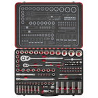 Socket Set 1/4" & 1/2"Sq Drive 108pc AK7926