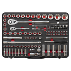 Socket Set 1/4" & 1/2"Sq Drive 108pc AK7926