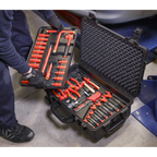 Insulated Tool Kit 3/8"Sq Drive 1000V 50pc - VDE Approved AK7938