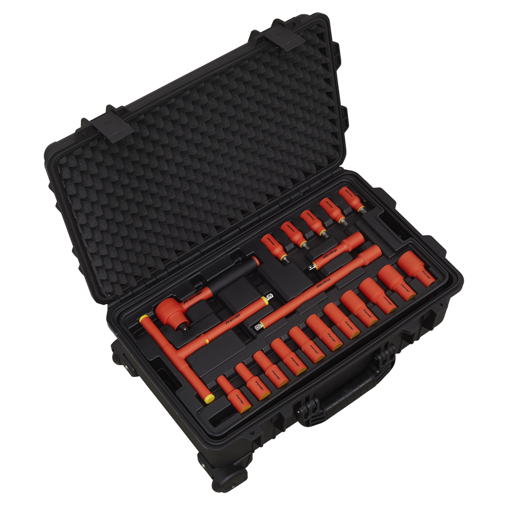 Insulated Tool Kit 3/8"Sq Drive 1000V 50pc - VDE Approved AK7938