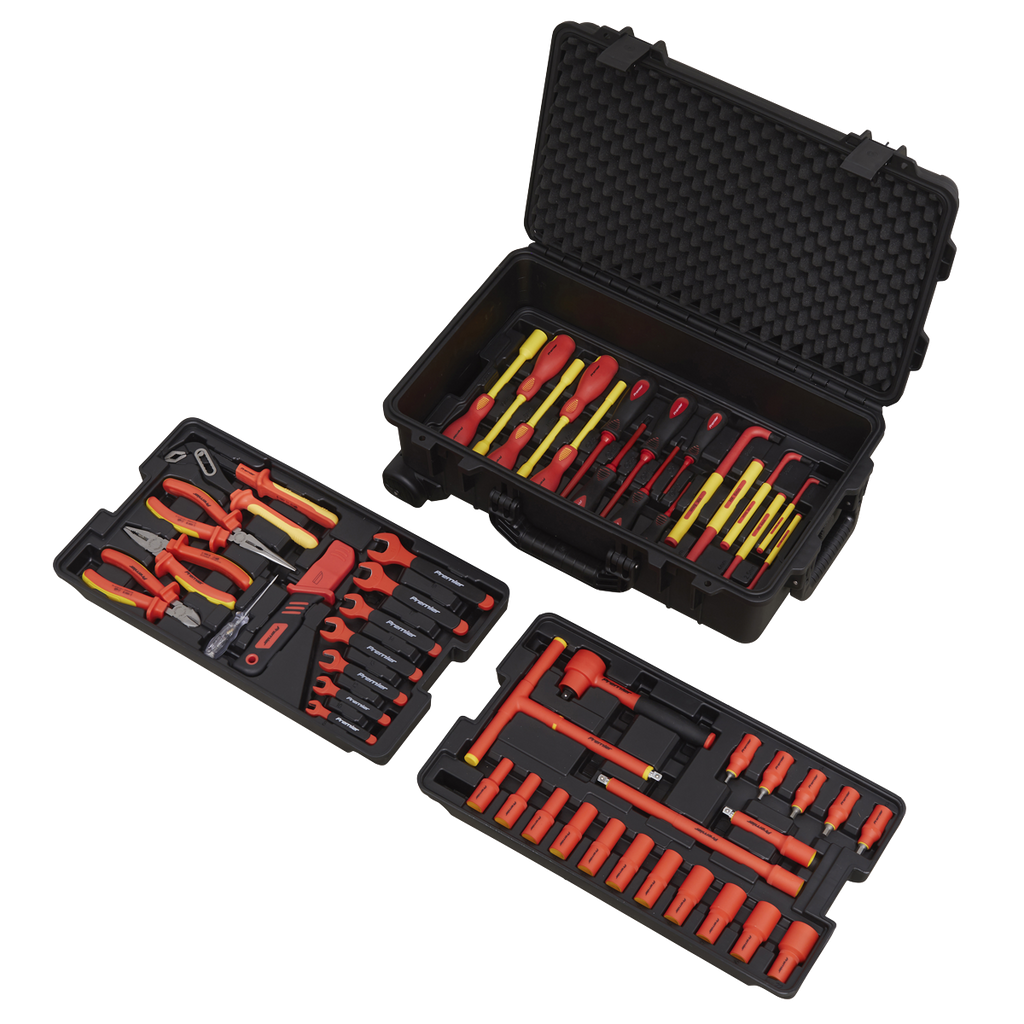 Insulated Tool Kit 3/8"Sq Drive 1000V 50pc - VDE Approved AK7938