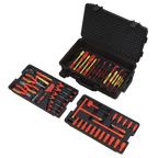 Insulated Tool Kit 3/8"Sq Drive 1000V 50pc - VDE Approved AK7938