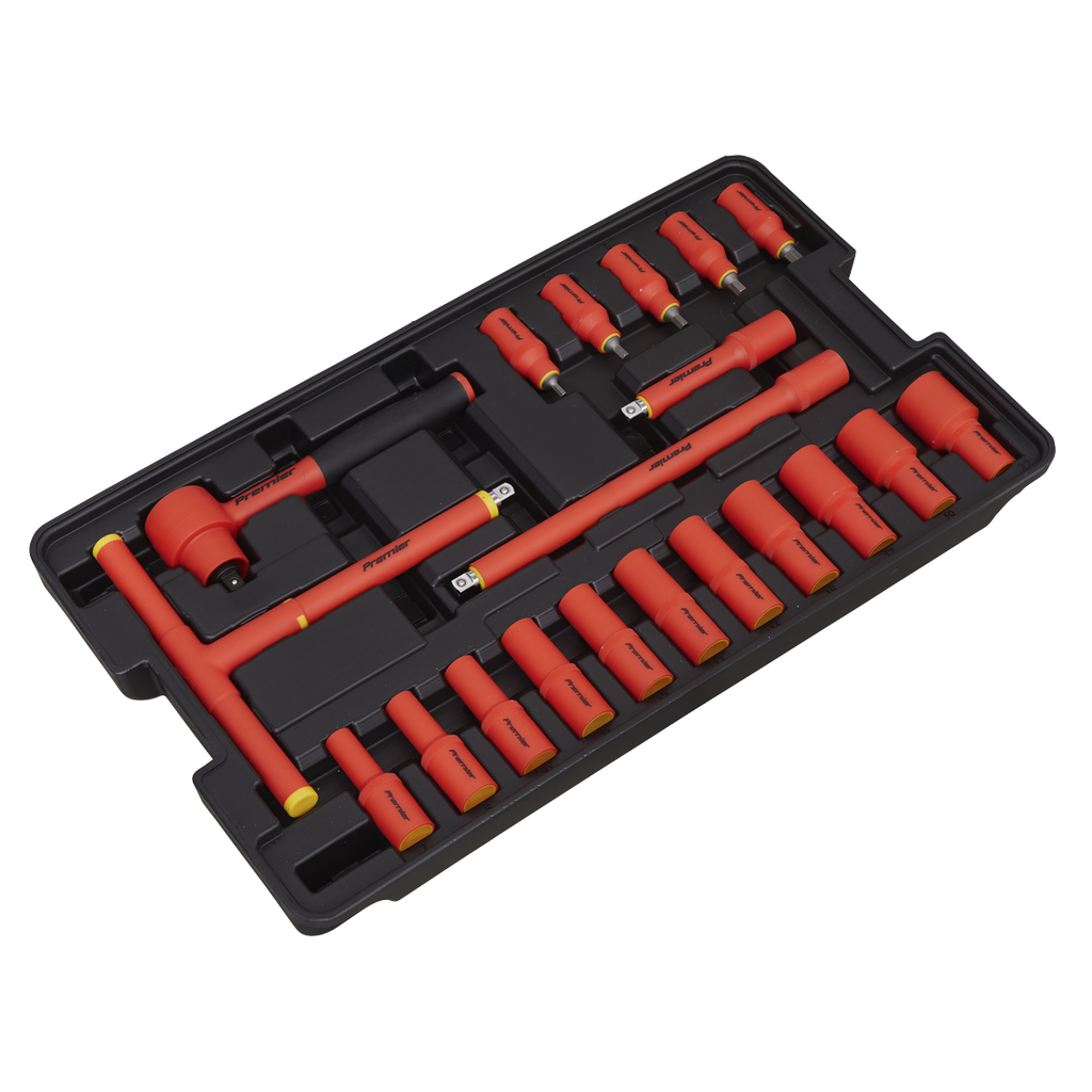 Insulated Tool Kit 3/8"Sq Drive 1000V 50pc - VDE Approved AK7938
