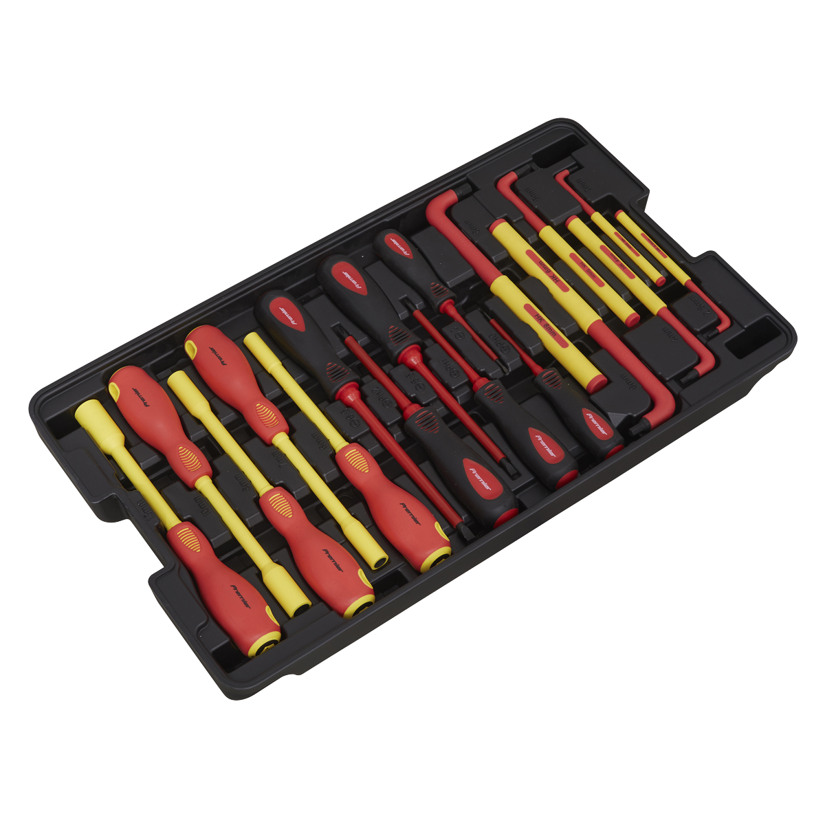 Insulated Tool Kit 3/8"Sq Drive 1000V 50pc - VDE Approved AK7938