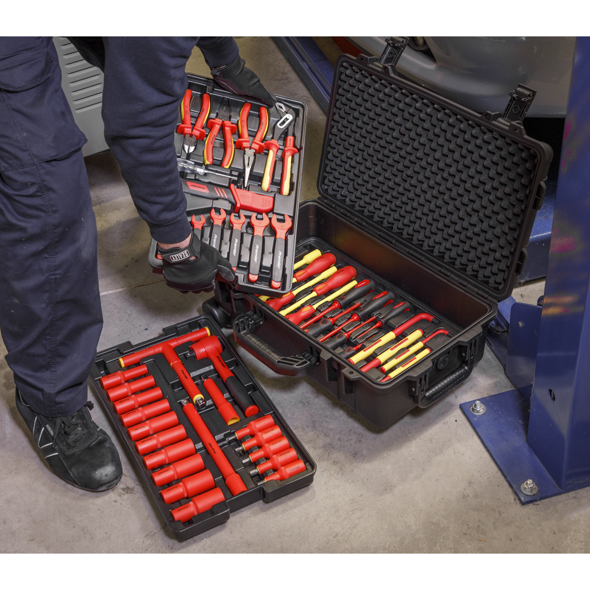 Insulated Tool Kit 1/2"Sq Drive 1000V 49pc AK7939