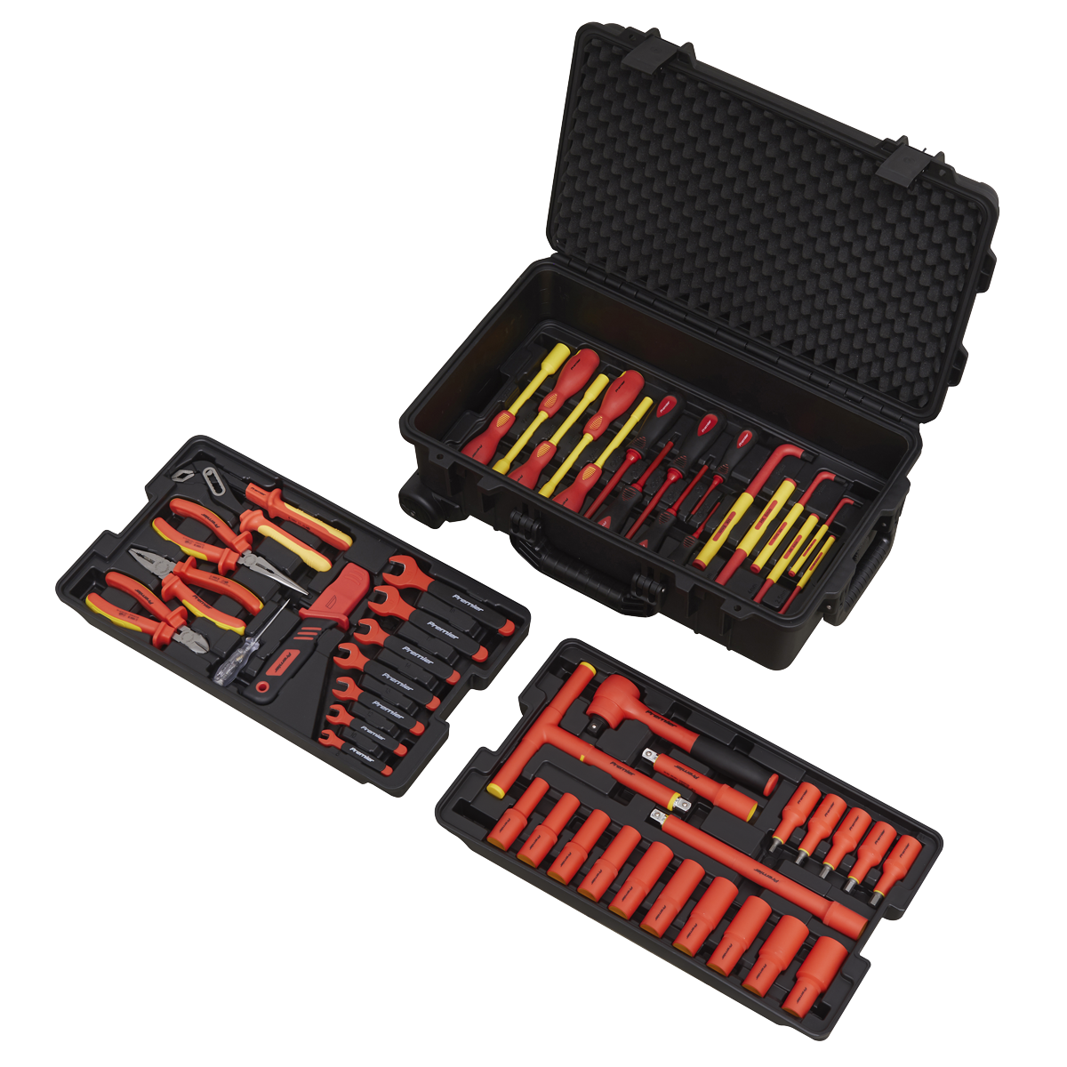 Insulated Tool Kit 1/2"Sq Drive 1000V 49pc AK7939
