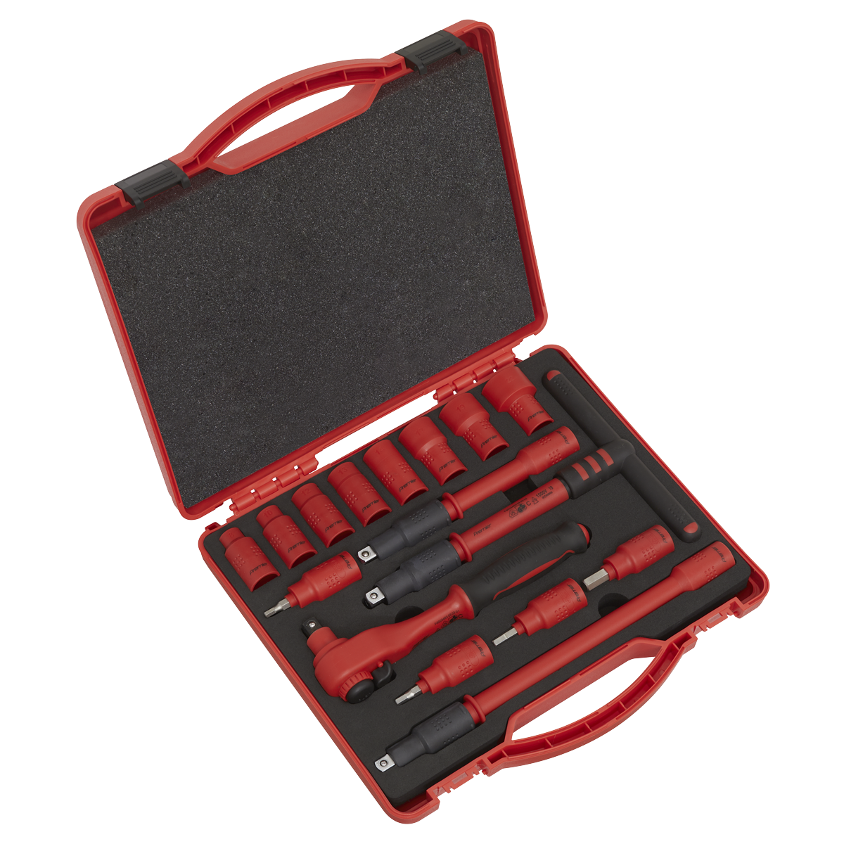 Insulated Socket Set 3/8"Sq Drive 16pc - VDE Approved AK7940