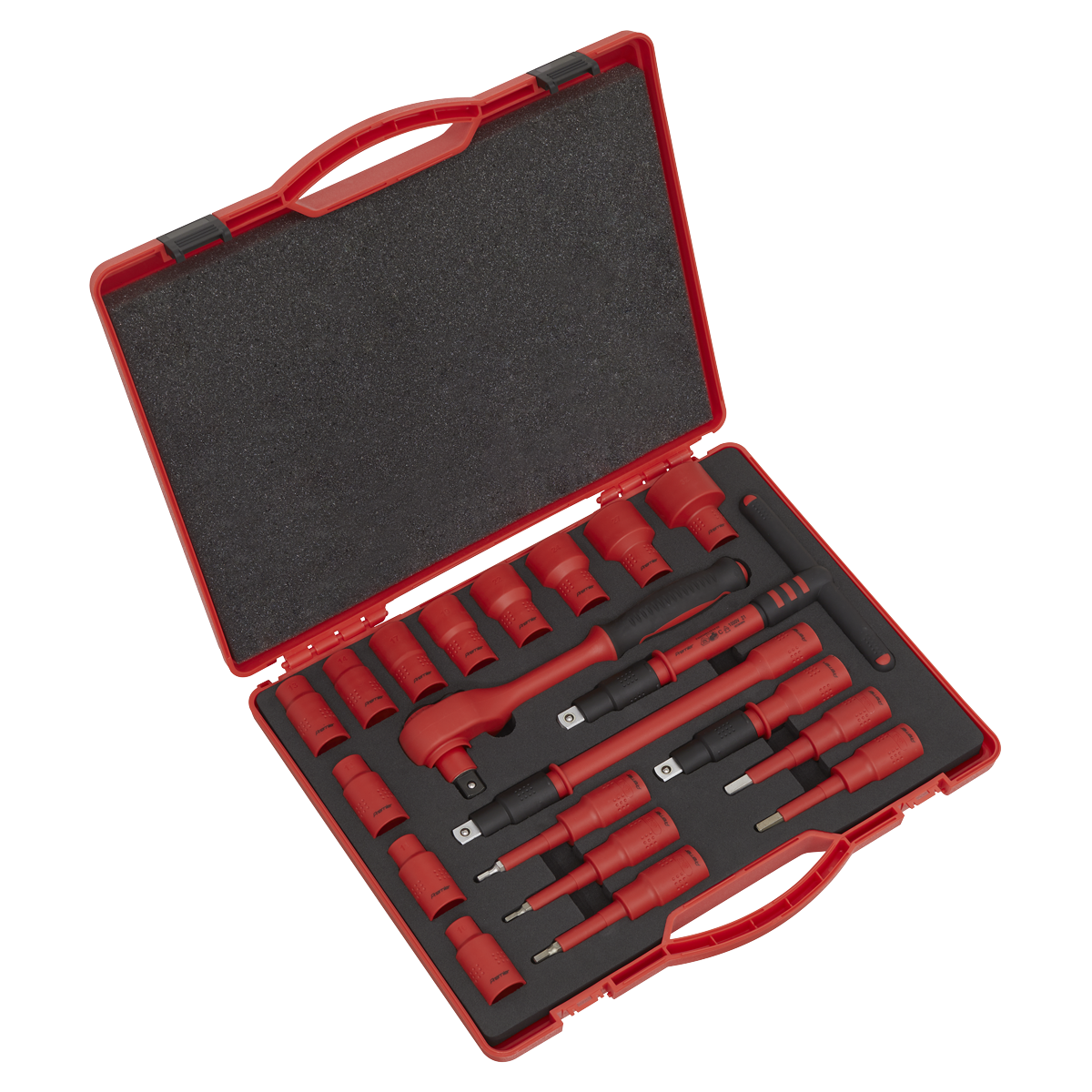 Insulated Socket Set 1/2"Sq Drive 20pc - VDE Approved AK7941