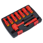 Insulated Socket Set 3/8"Sq Drive 9pc - VDE Approved AK7942