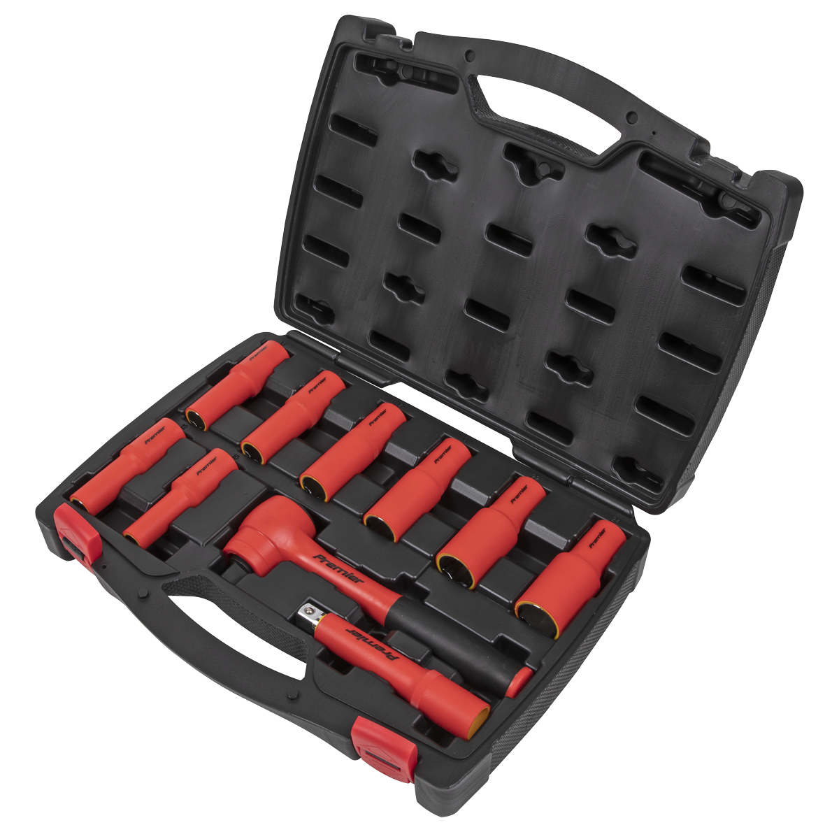 Insulated Socket Set 1/2"Sq Drive 10pc - VDE Approved AK7943