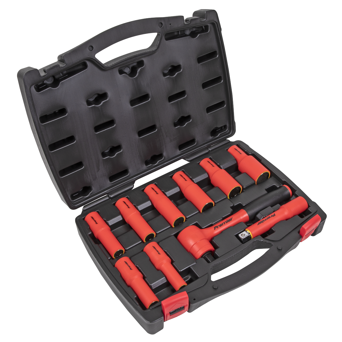 Insulated Socket Set 1/2"Sq Drive 10pc - VDE Approved AK7943