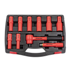 Insulated Socket Set 1/2"Sq Drive 10pc - VDE Approved AK7943