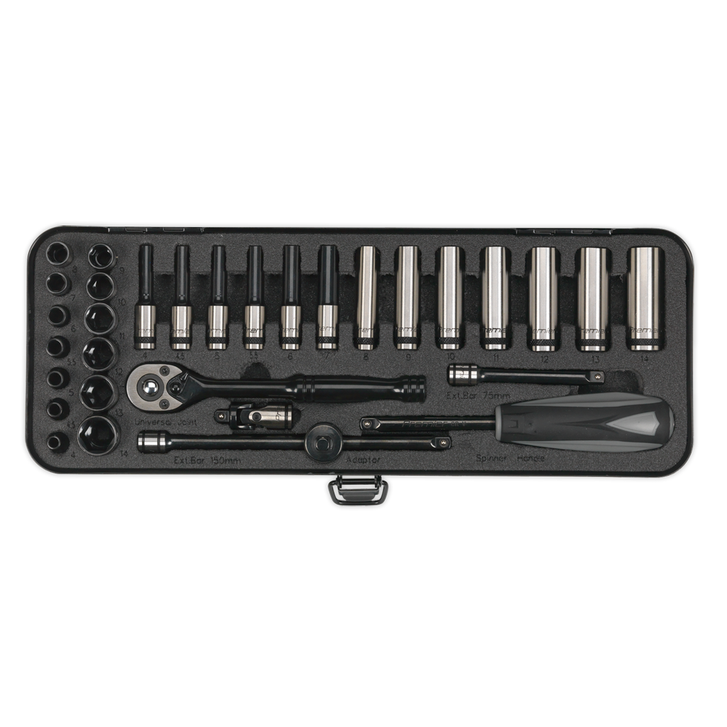 Socket Set 1/4"Sq Drive 32pc AK7970