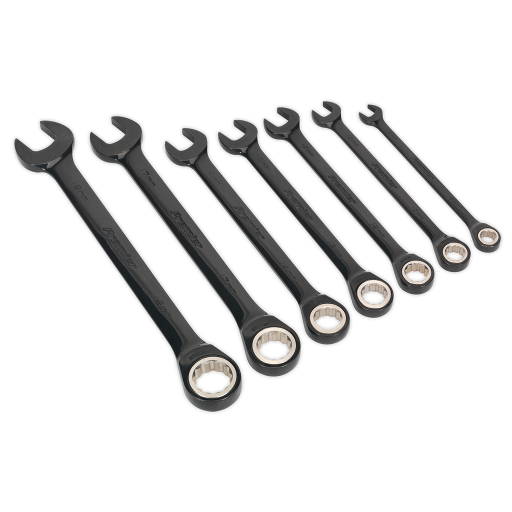 Combination Ratchet Spanner Set 7pc AK7978