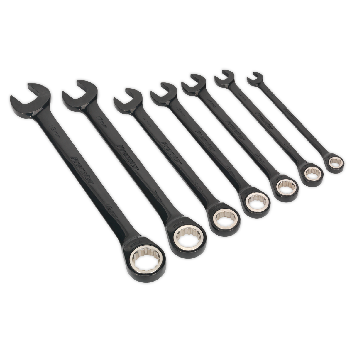 Combination Ratchet Spanner Set 7pc AK7978