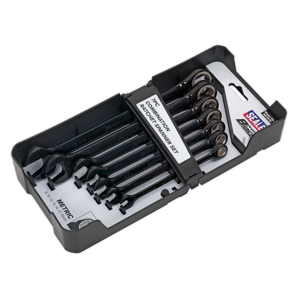 Combination Ratchet Spanner Set 7pc AK7978
