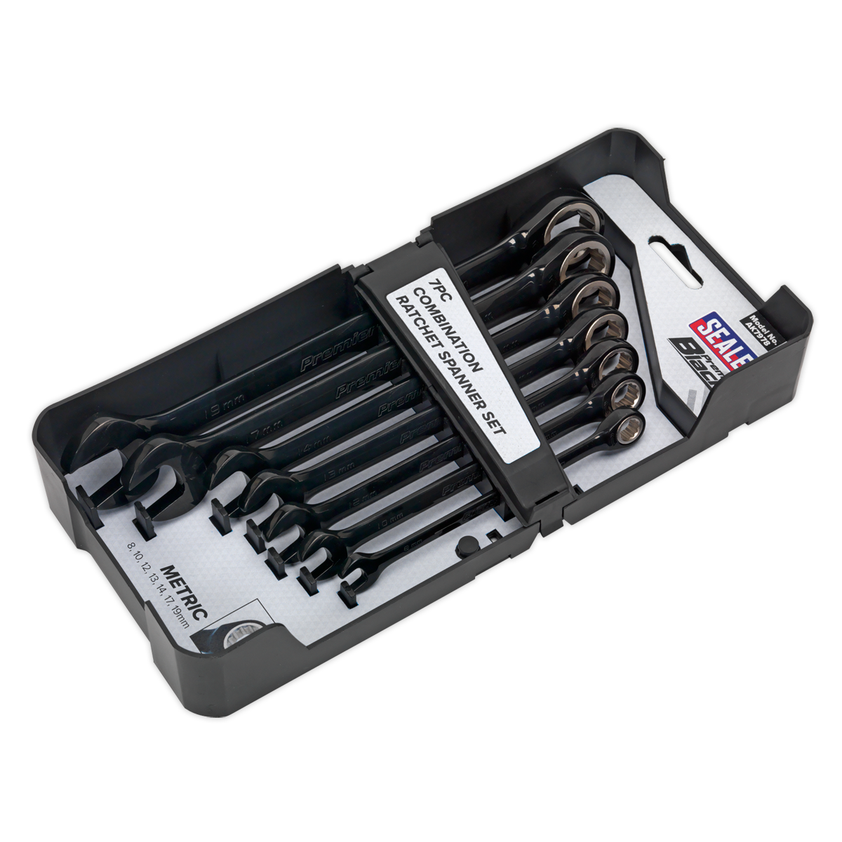 Combination Ratchet Spanner Set 7pc AK7978