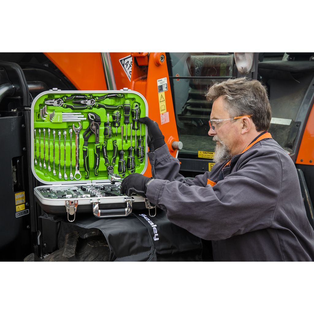 Mechanic's Tool Kit 144pc - Hi-Vis Green AK7980HV