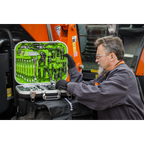 Mechanic's Tool Kit 144pc - Hi-Vis Green AK7980HV