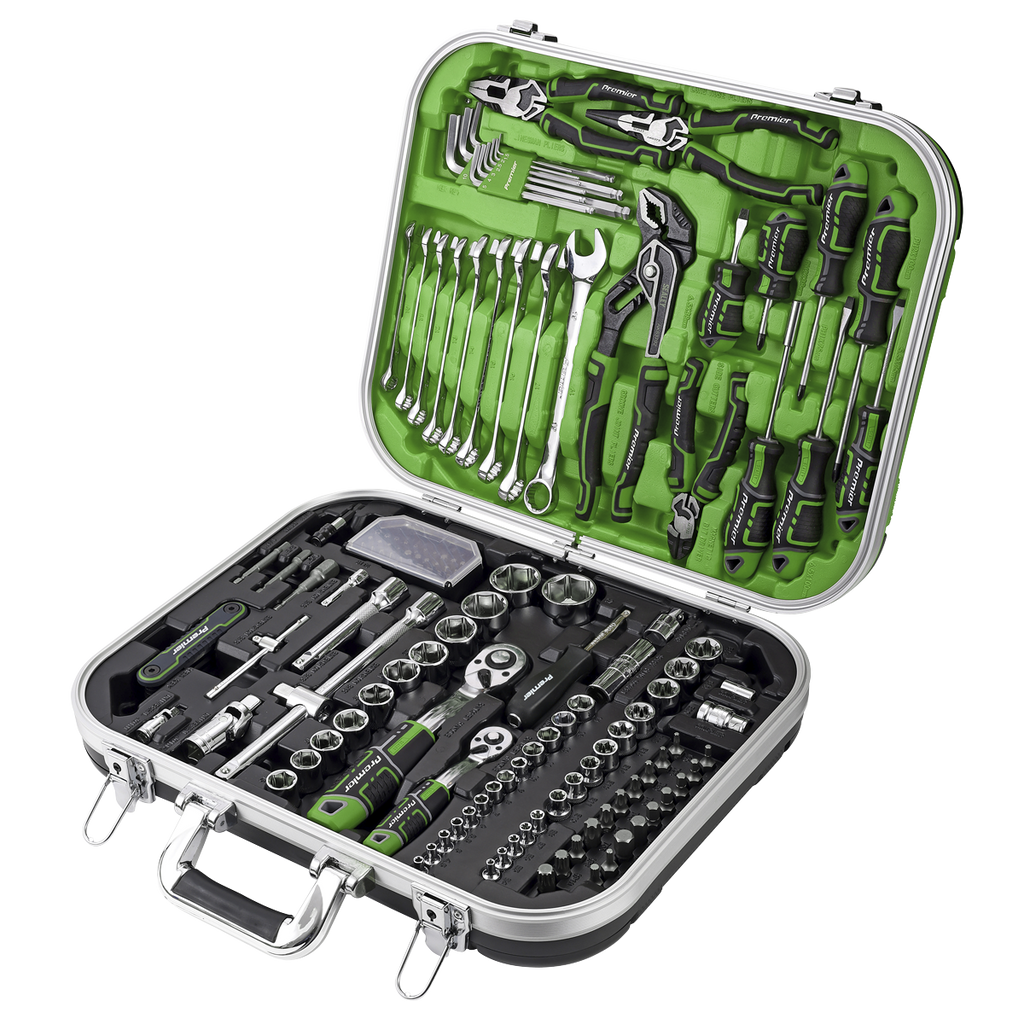 Mechanic's Tool Kit 144pc - Hi-Vis Green AK7980HV
