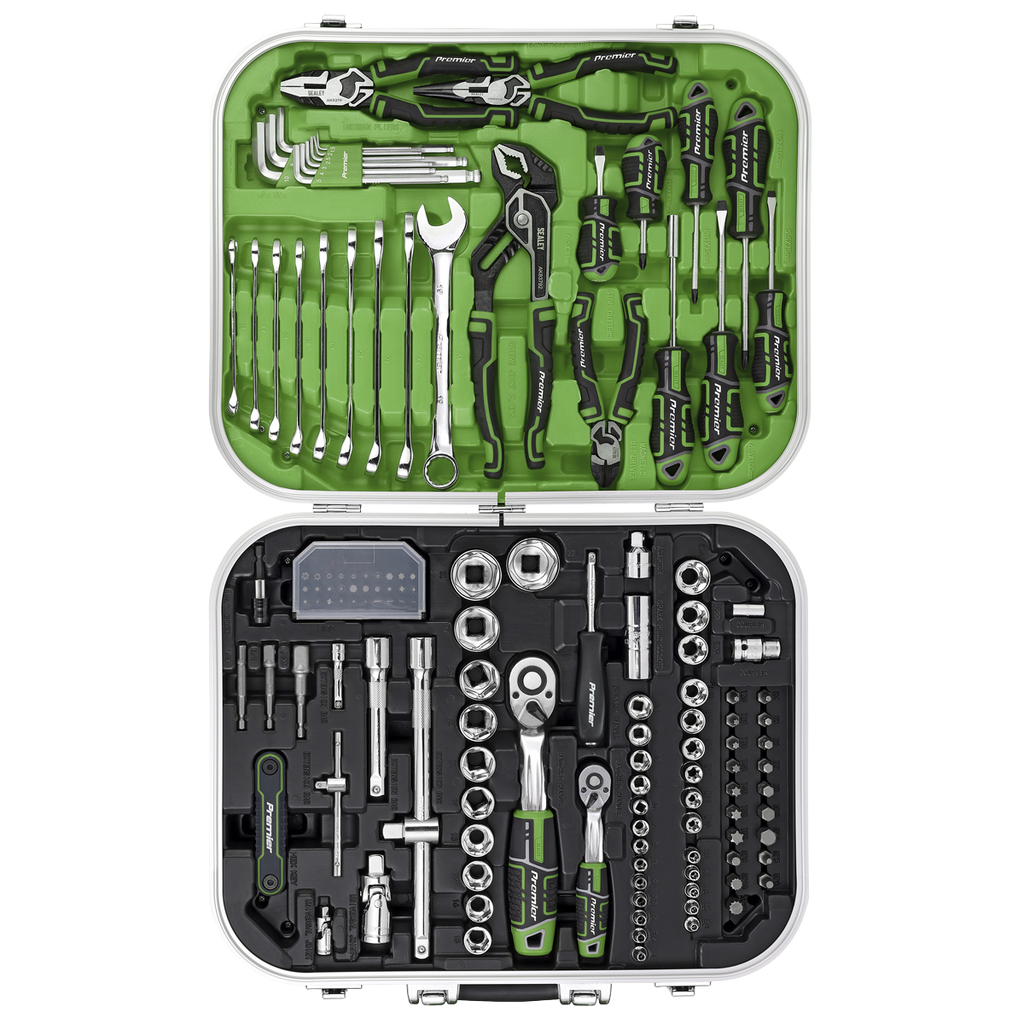 Mechanic's Tool Kit 144pc - Hi-Vis Green AK7980HV