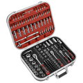 Socket Set 1/4", 3/8" & 1/2"Sq Drive 172pc AK7981
