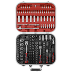 Socket Set 1/4", 3/8" & 1/2"Sq Drive 172pc AK7981