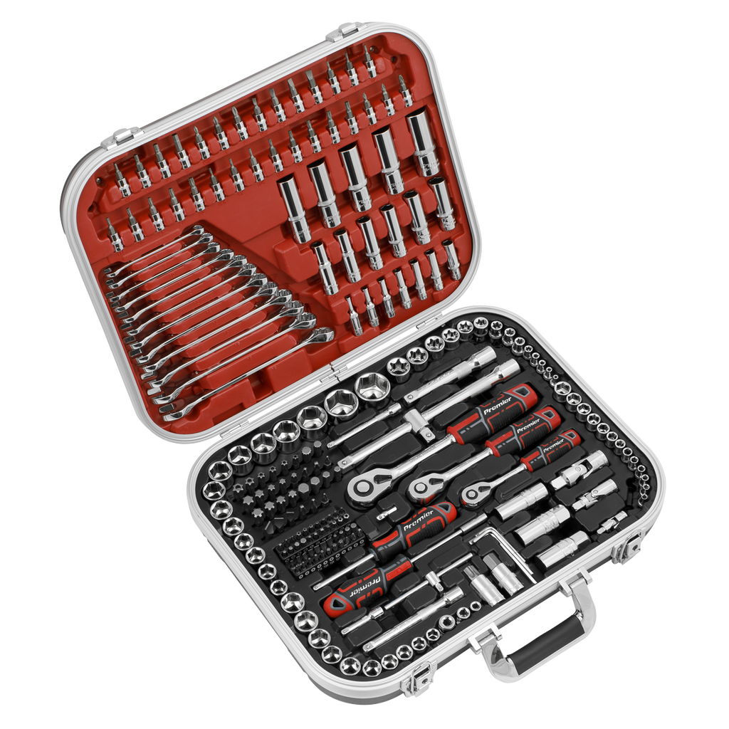 Socket Set 1/4", 3/8" & 1/2"Sq Drive 216pc AK7982