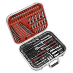 Socket Set 1/4", 3/8" & 1/2"Sq Drive 216pc AK7982