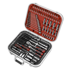 Socket Set 1/4", 3/8" & 1/2"Sq Drive 216pc AK7982