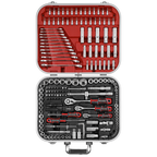 Socket Set 1/4", 3/8" & 1/2"Sq Drive 216pc AK7982