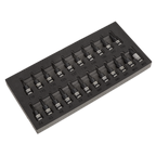 TRX-Star*/Hex/Spline Socket Bit Set 3/8"Sq Drive 22pc AK7985