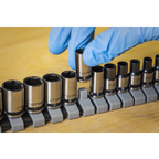 Socket Set 1/4"Sq Drive 13pc AK7990