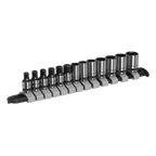 Socket Set 1/4"Sq Drive 13pc AK7990