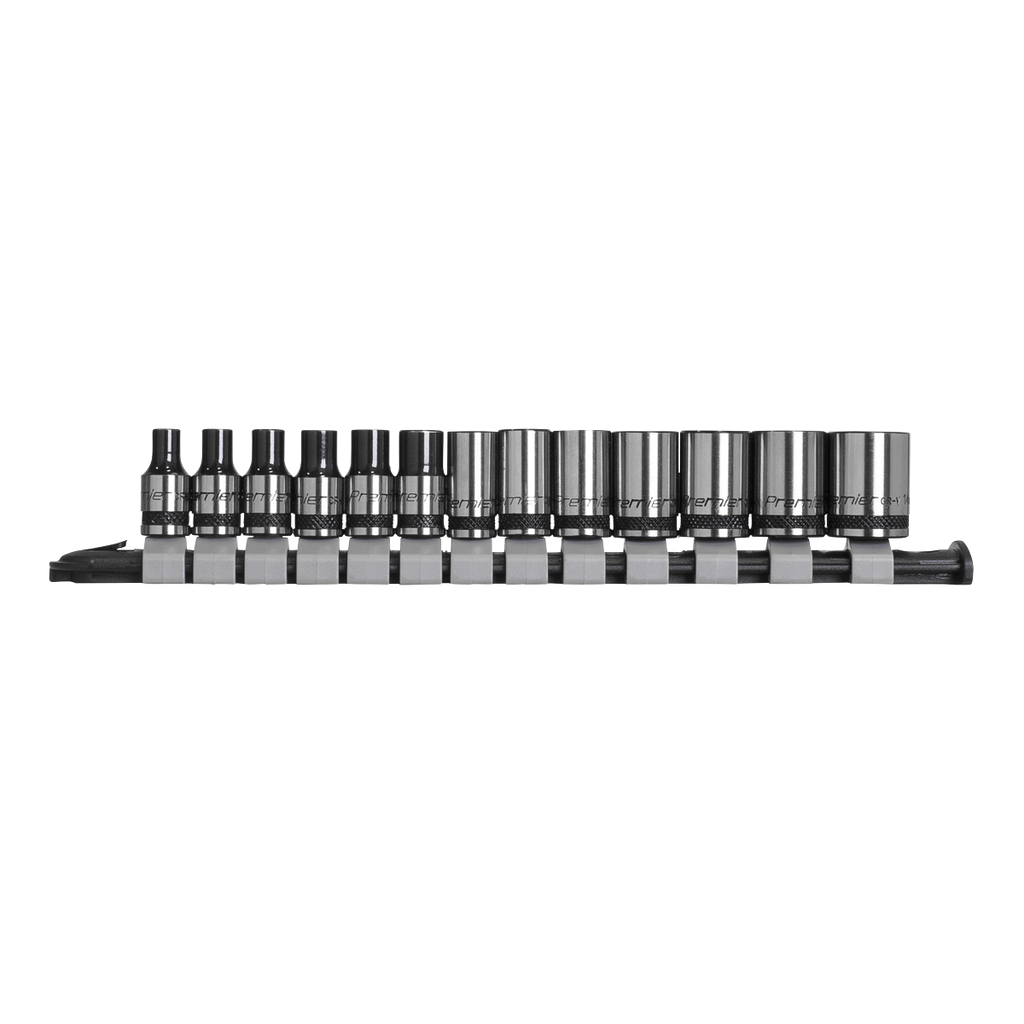 Socket Set 1/4"Sq Drive 13pc AK7990