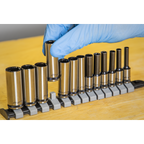 Deep Socket Set 1/4"Sq Drive 13pc AK7991