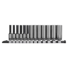 Deep Socket Set 1/4"Sq Drive 13pc AK7991