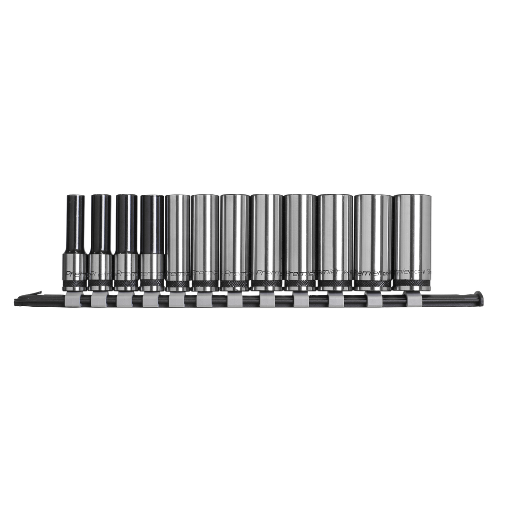 Deep Socket Set 3/8"Sq Drive 12pc AK7993