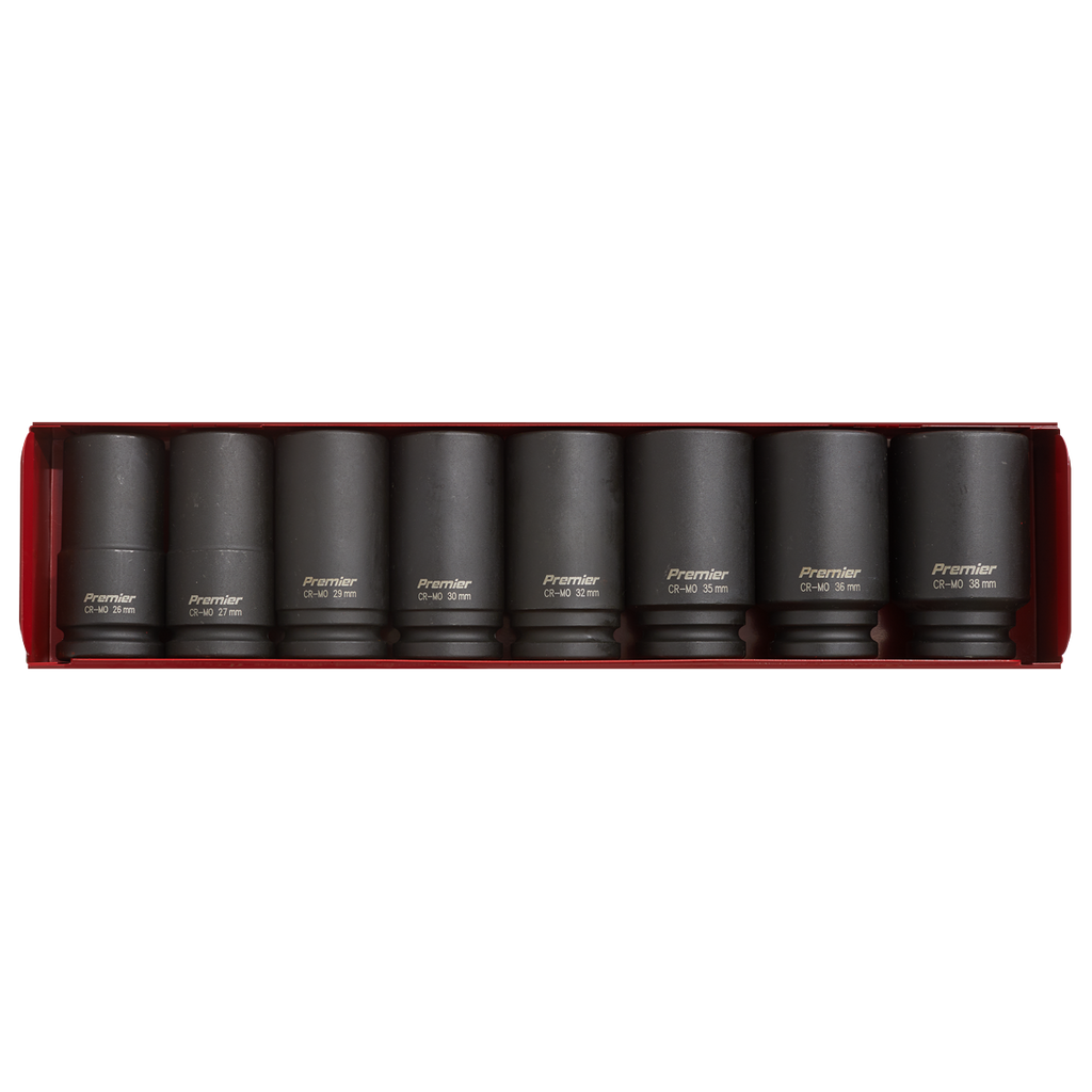 Deep Impact Socket Set 3/4"Sq Drive 8pc AK80/9M