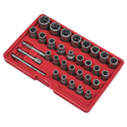 Slim Design Bolt & Nut Extractor Set 32pc AK8132