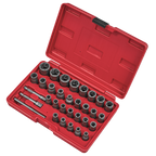 Slim Design Bolt & Nut Extractor Set 32pc AK8132