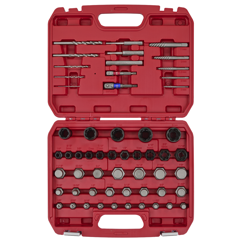 Master Nut, Bolt & Screw Extractor Set 56pc AK8156