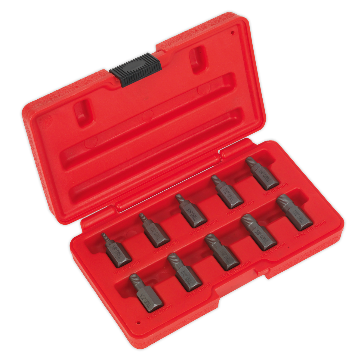 Multi-Spline Screw Extractor Set 10pc AK8181